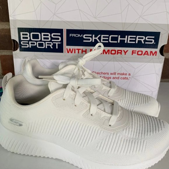 BOBS from Skechers Shoes - BOBS Skechers White Sneakers. NEW